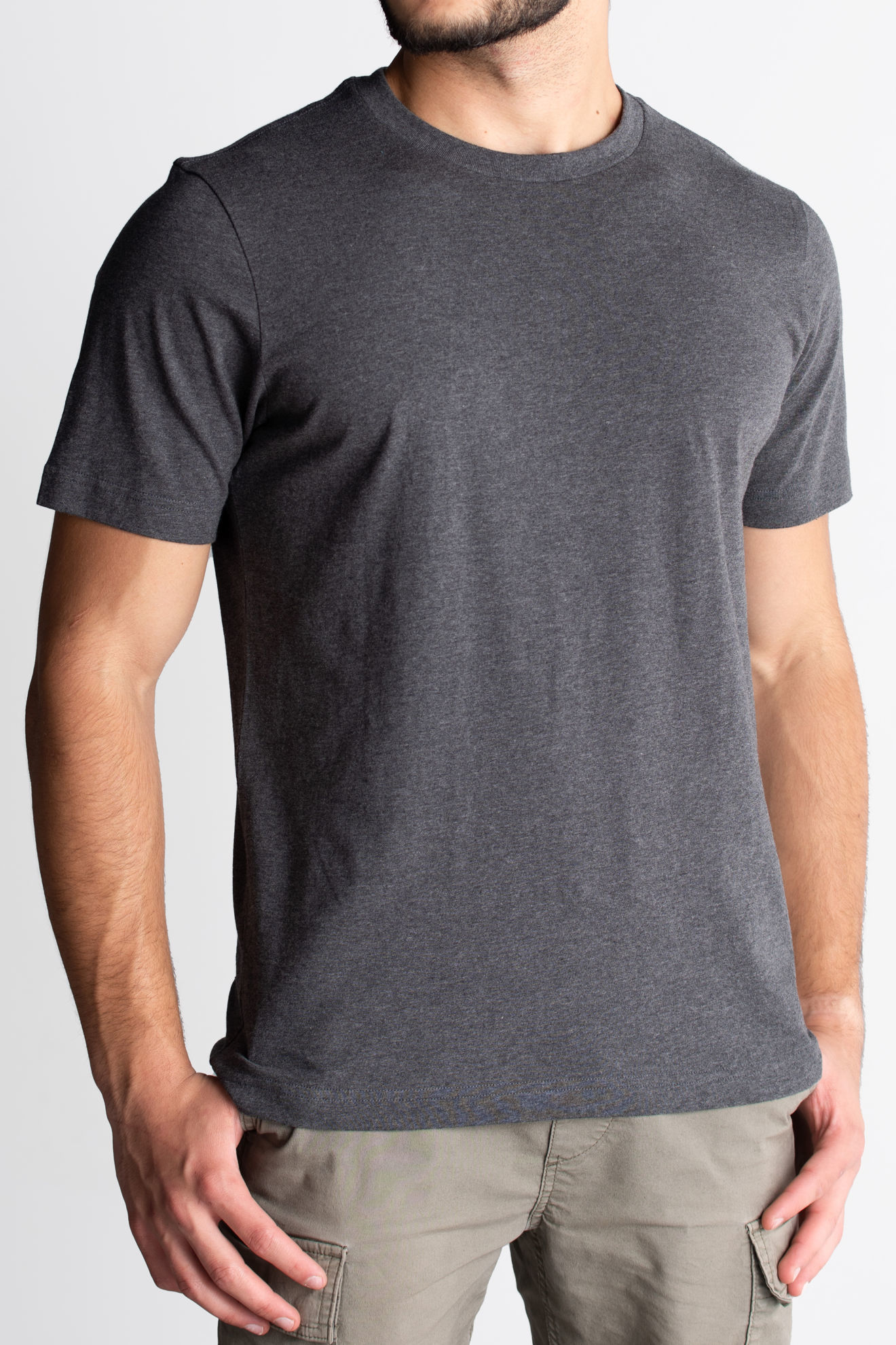 Picture of Short Sleeve t-Shirt - Charcoal Grey