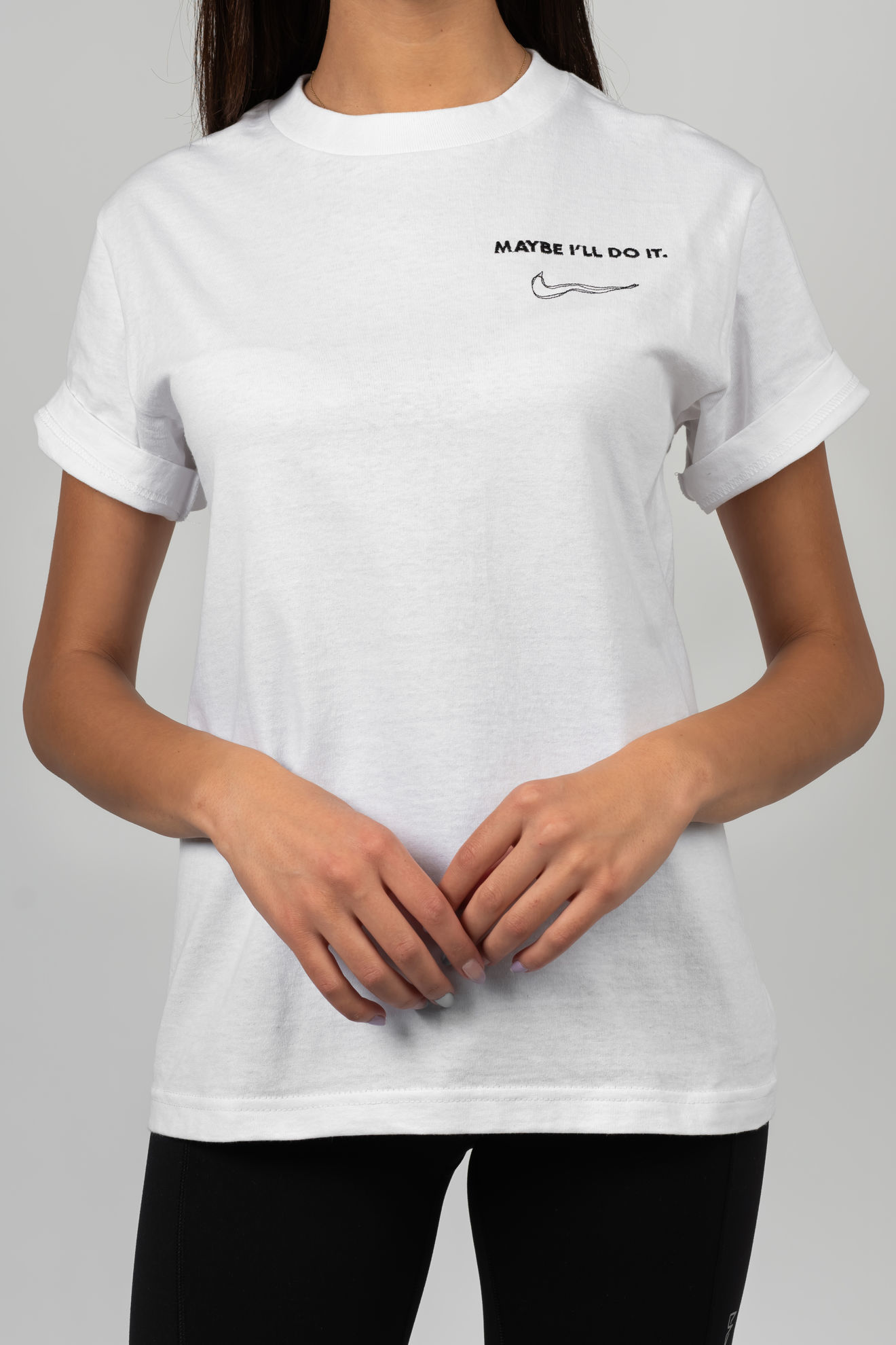 Picture of MAYBE I'LL DO IT-White