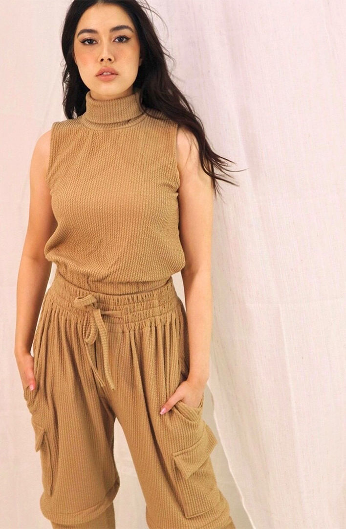 Picture of 2222 collection A Loungewear set-Beige