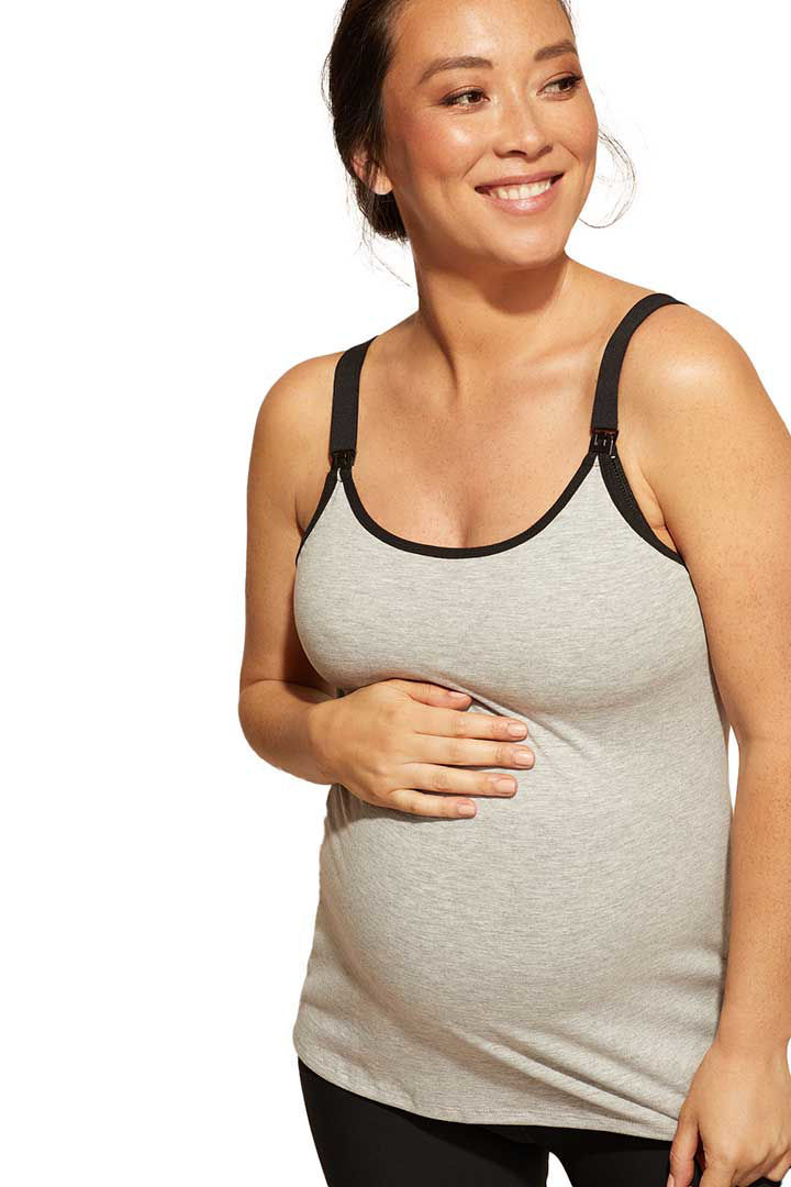 Picture of Isabella Maternity Singlet-Grey