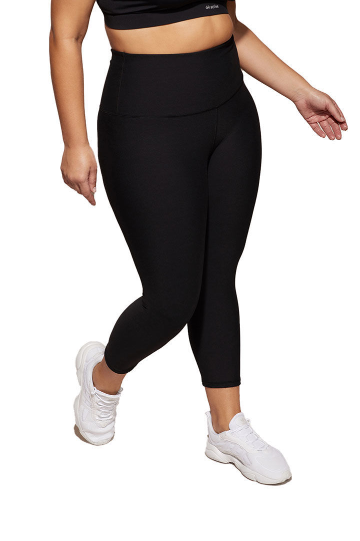 Picture of Navigate High Rider Tight Midi Plus Size-Black