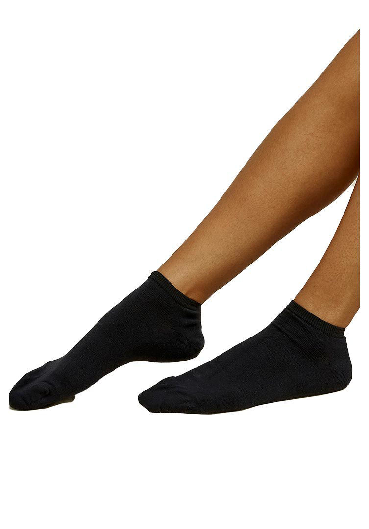 Picture of Organic Cotton Training Socks-Black