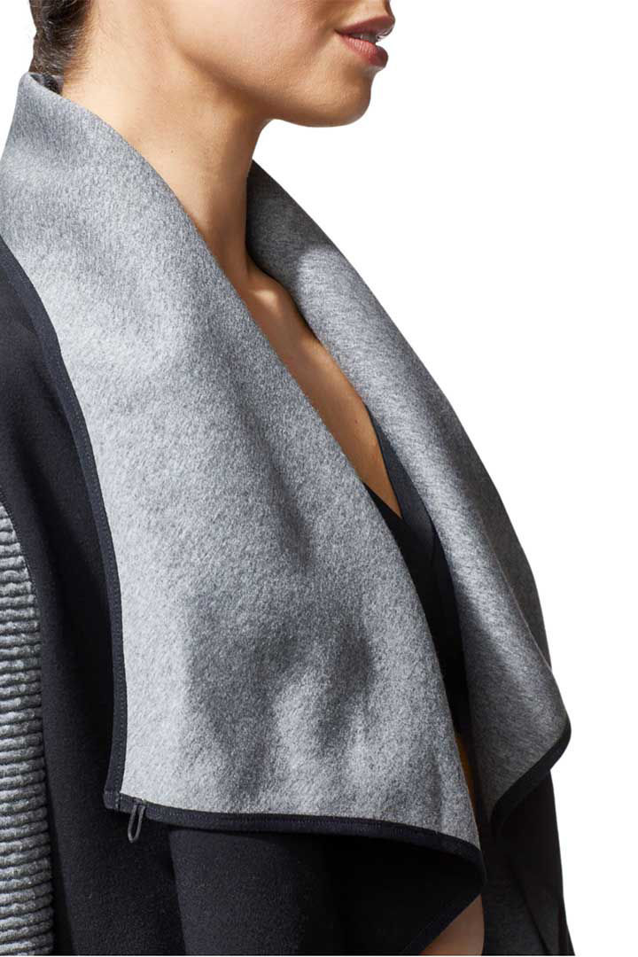 Picture of DUSK WRAP JACKET- BLACK