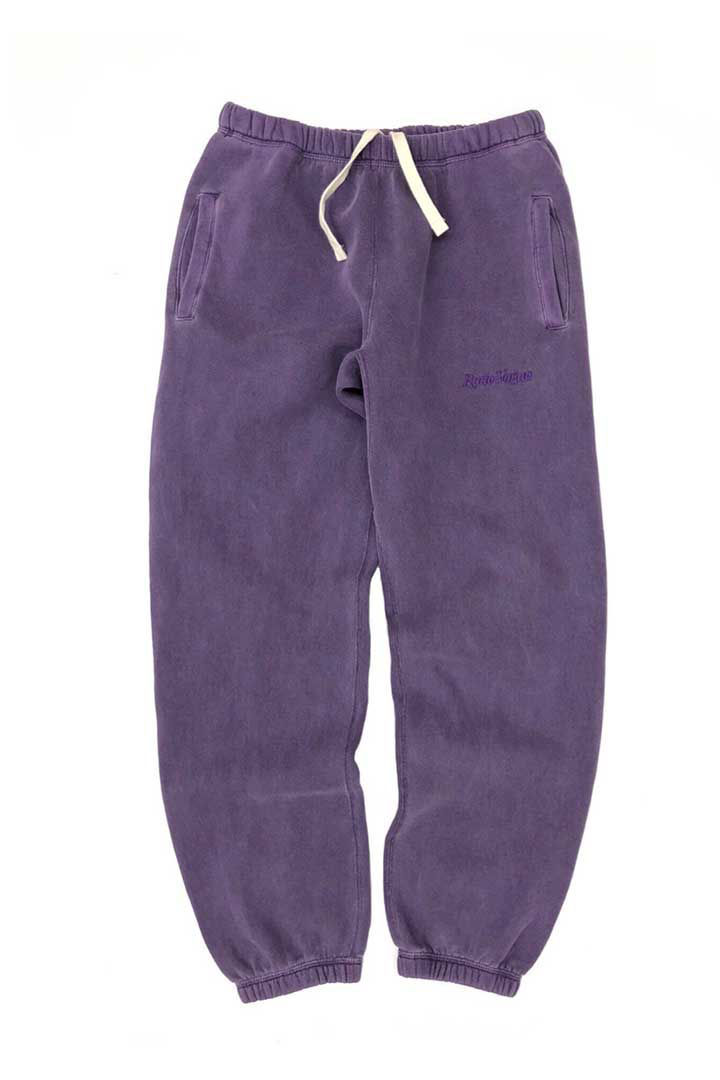 Picture of Rude vogue Washed tonal Sweat Pant - Washed Grape