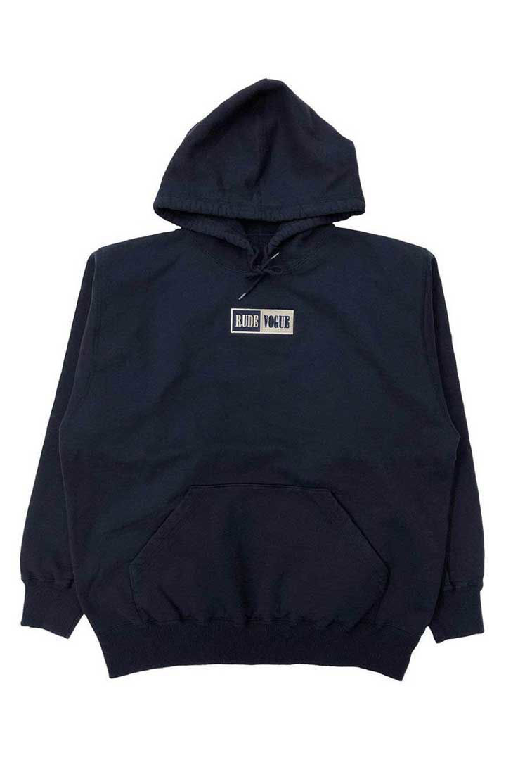 Picture of Warm Up Hoodie - Navy/Cream