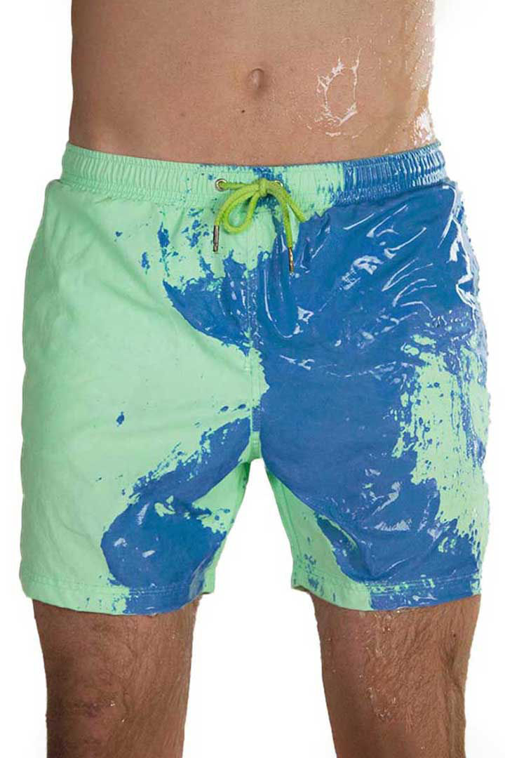 Picture of Sea'Sons Swim Short Ocean-Blue Green