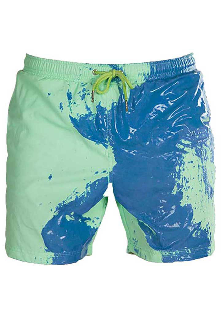 Picture of Sea'Sons Swim Short Ocean-Blue Green
