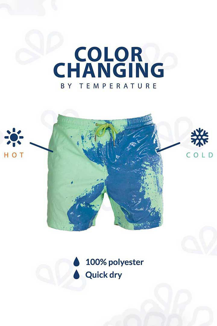 Picture of Sea'Sons Swim Short Ocean-Blue Green