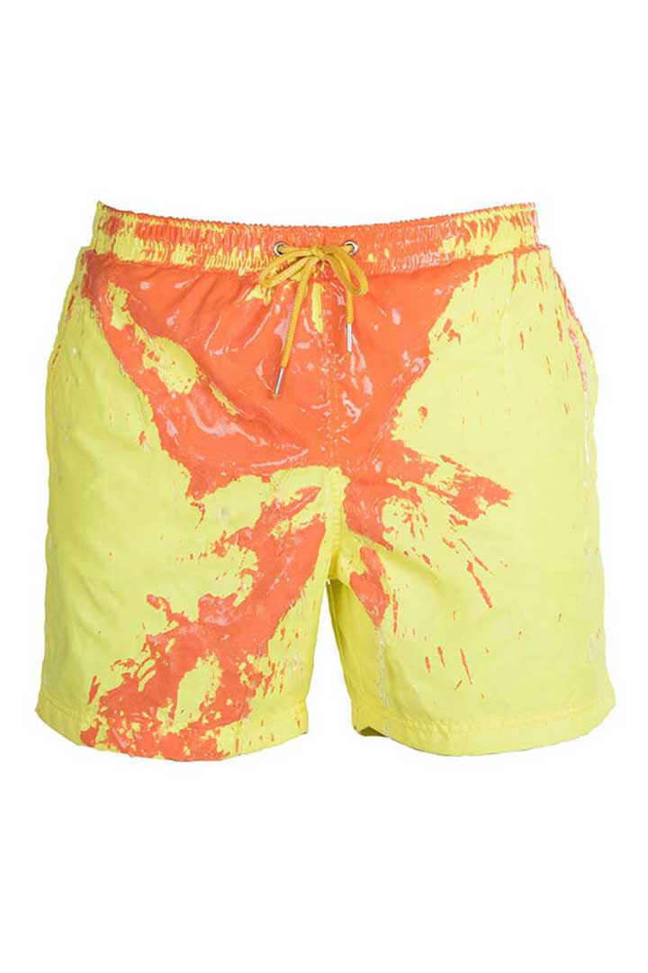 Picture of Sea'Sons Swim Short-Orange Yellow