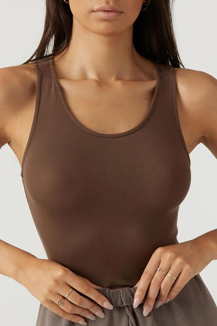 Picture of Bare Tank-Tobacco