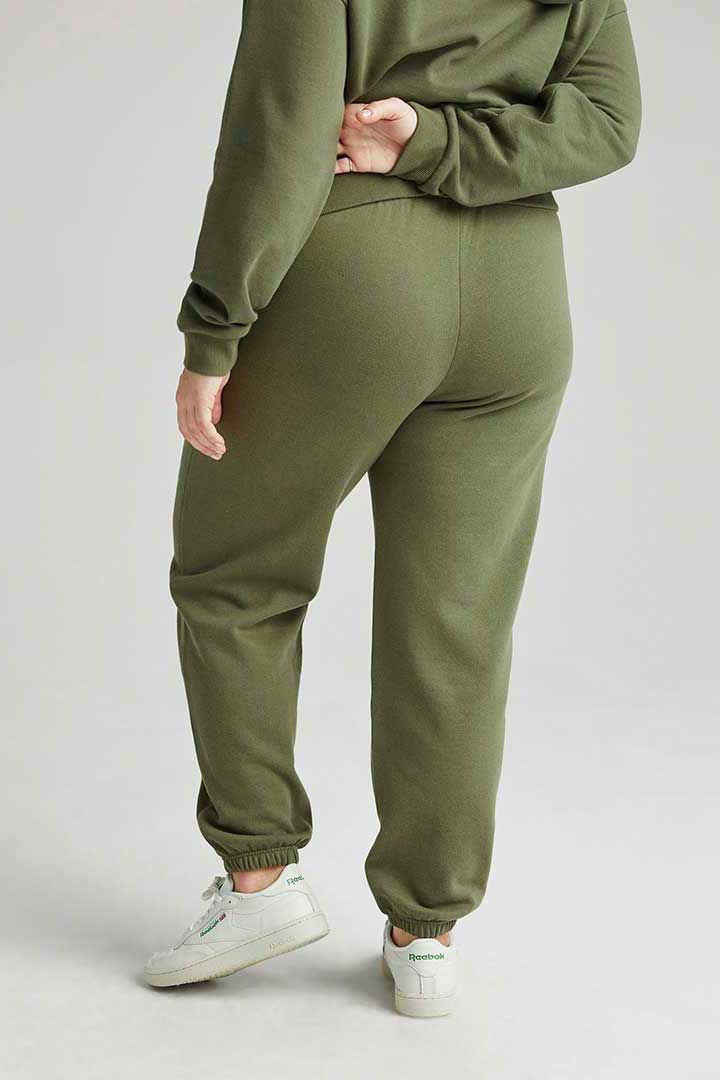 Picture of Recycled Fleece Classic Sweatpant- Olive Army