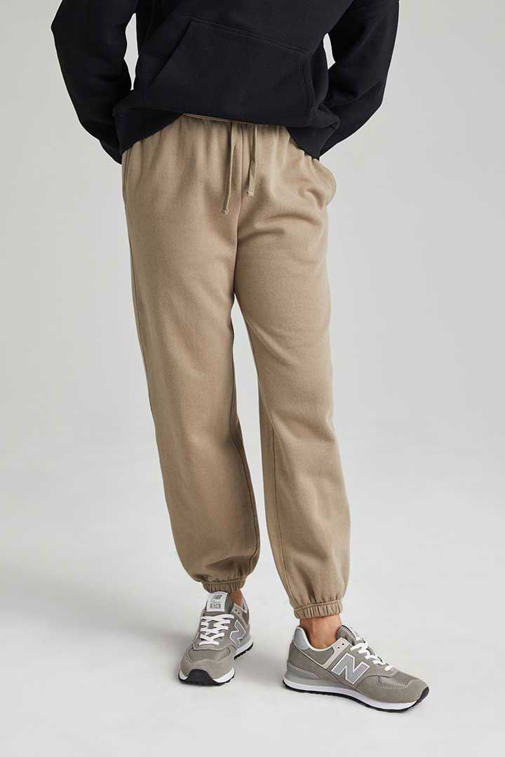 Picture of Recycled Fleece Classic Sweatpant-Warm Grey