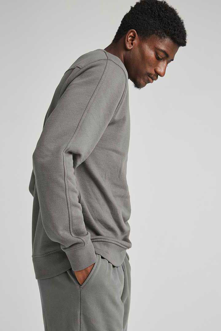 Picture of Recycled Fleece Sweatshirt-Gunmetal