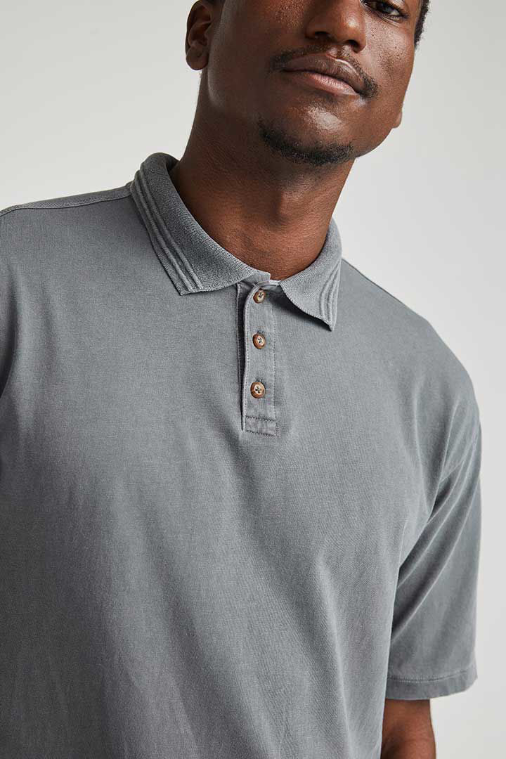 Picture of Relaxed Polo- Gunmetal