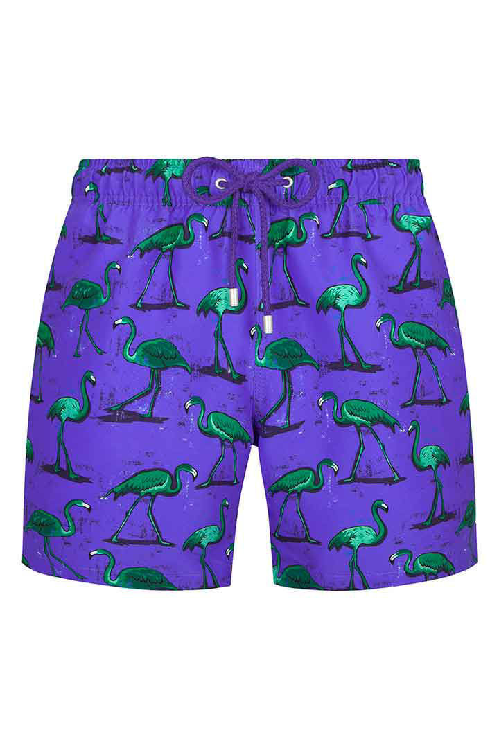 Picture of Arthus Strech Swim Short-Plum Flamingo