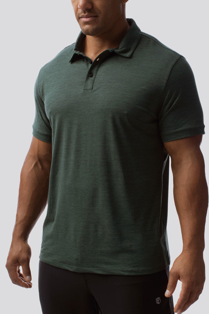 Picture of The Athleisure Polo-Ever Green