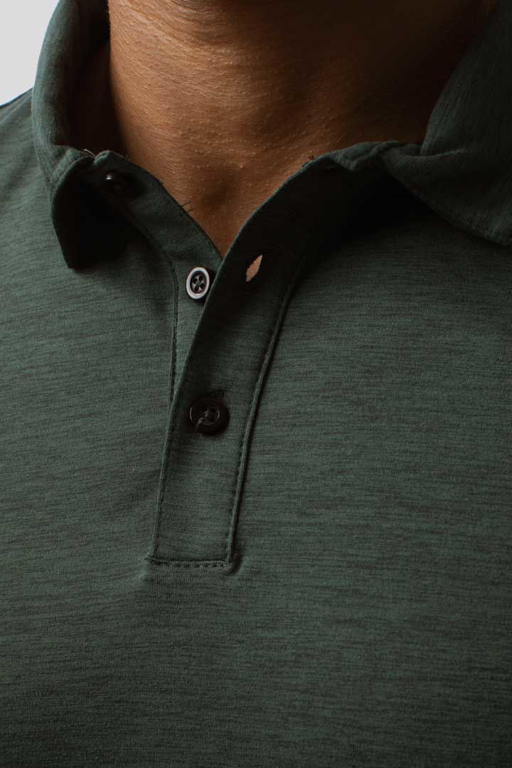 Picture of The Athleisure Polo-Ever Green