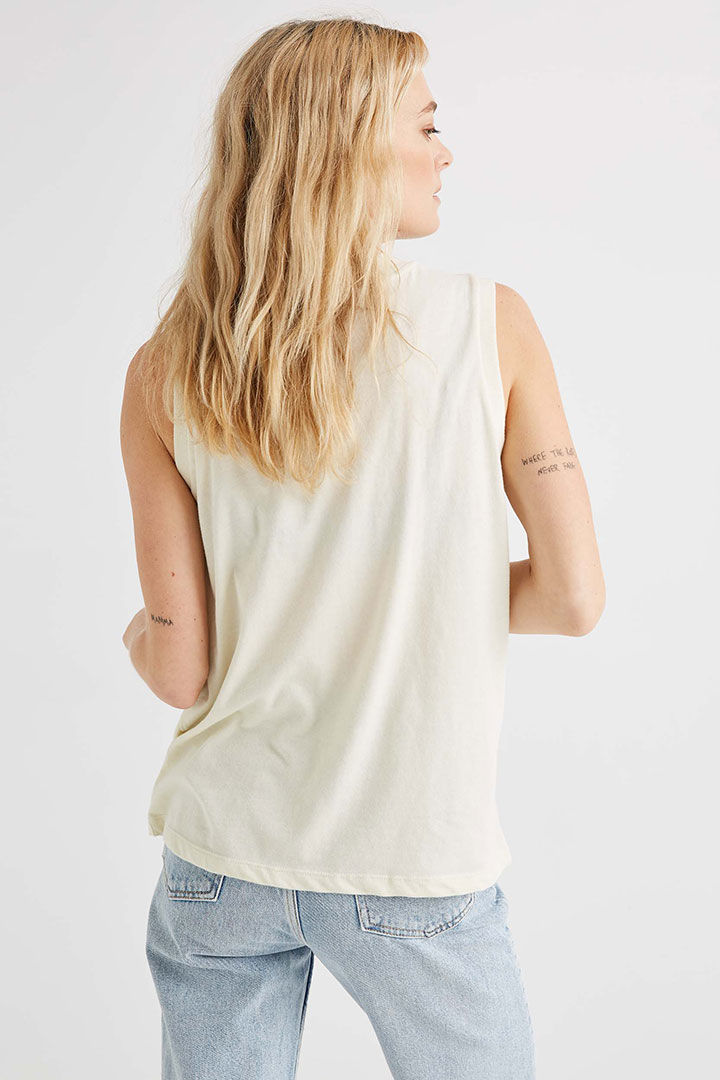 Picture of Easy Muscle Tank-White Sage