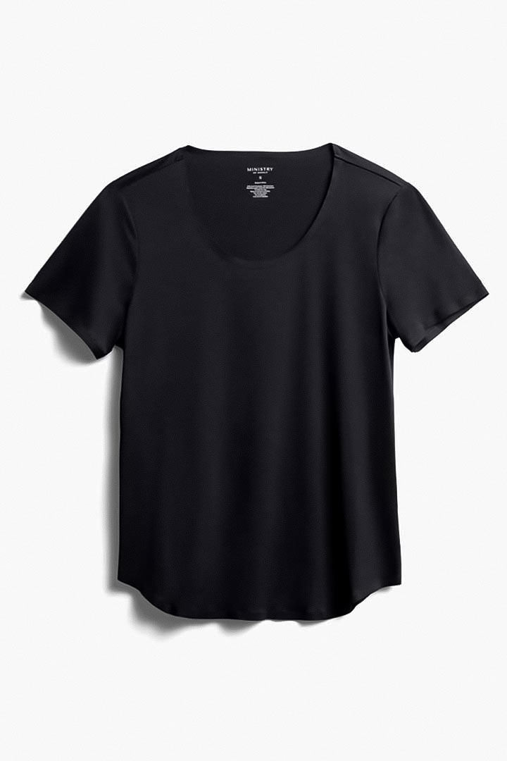 Picture of Luxe Touch Tee-Black