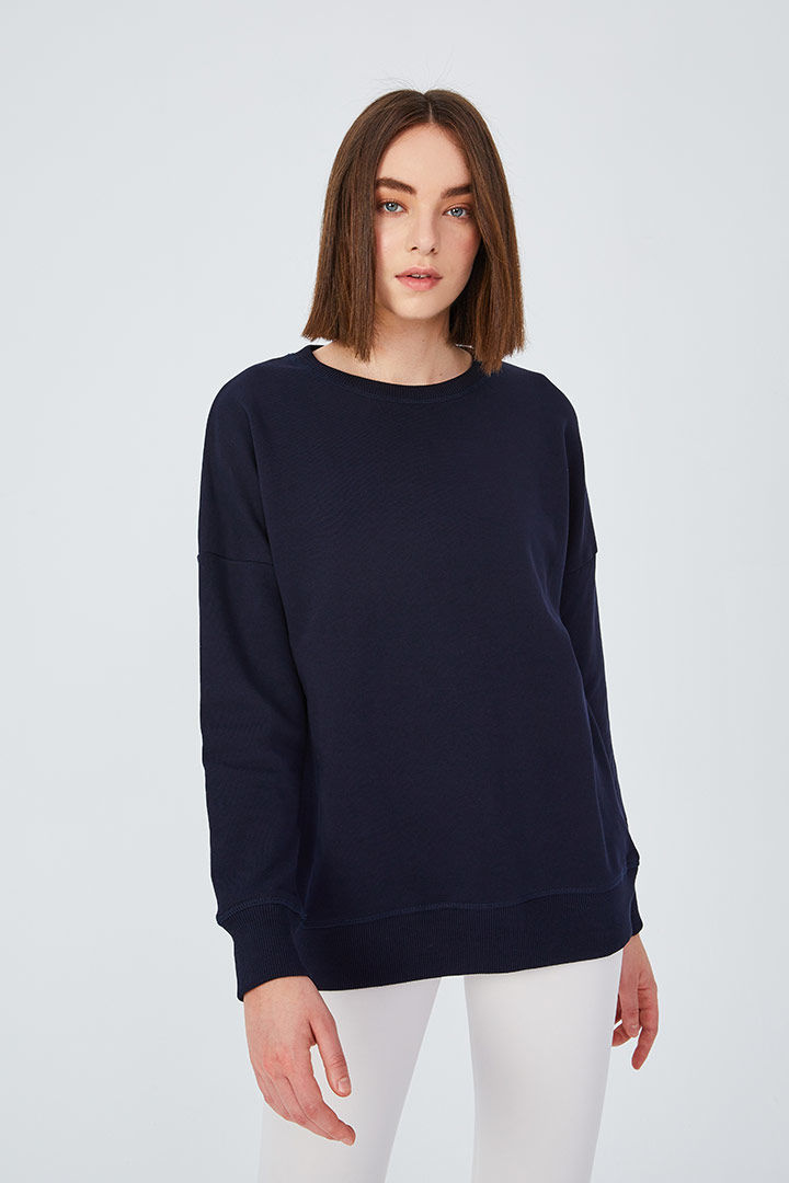 Picture of Up & Fit Sweatshirt-Night Blue