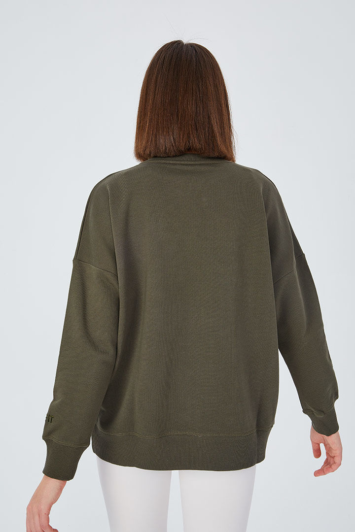 Picture of Up & Fit Sweatshirt-Olive