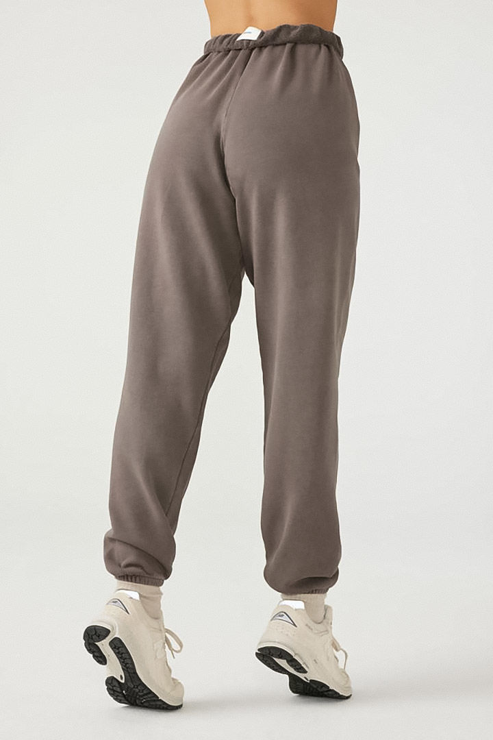 Picture of Oversized Jogger-Peppercorn French Terry