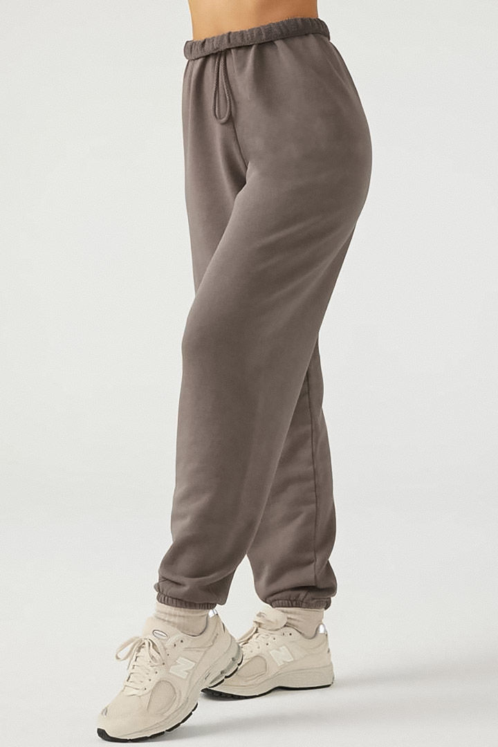 Picture of Oversized Jogger-Peppercorn French Terry