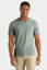 Picture of Element V-Neck Tee-Aqua Grey