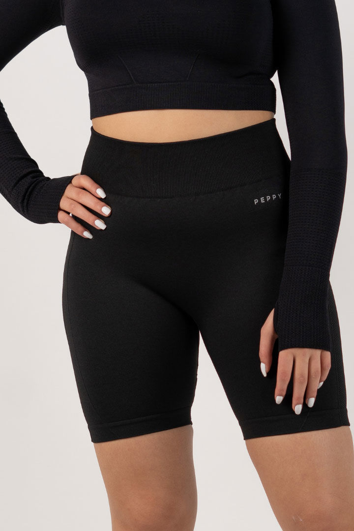 Picture of Peppy 02 Seamless Shorts-Black