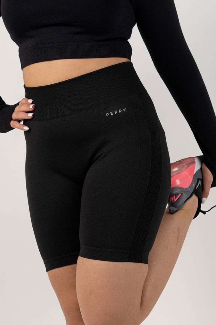 Picture of Peppy 02 Seamless Shorts-Black