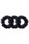 Picture of Hair Scrunchie - Large Pack of 3-Black