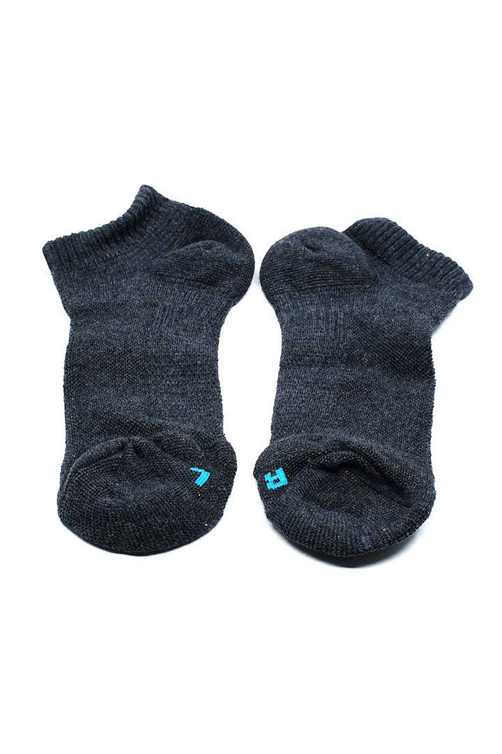 Picture of Men Sport Anti-Odor & Bacterial No Show Socks 1x3 Pair-Grey