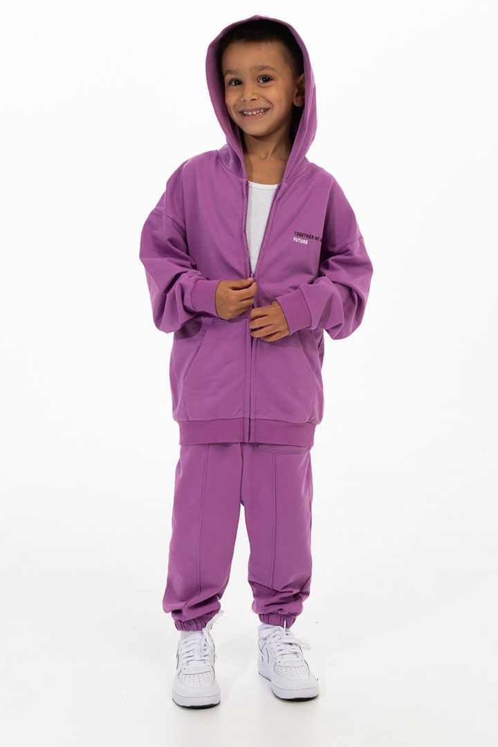 Picture of Kids Lightweight Hoodie-Purple