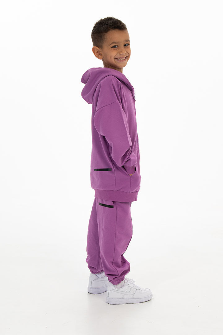 Picture of Kids Lightweight Hoodie-Purple