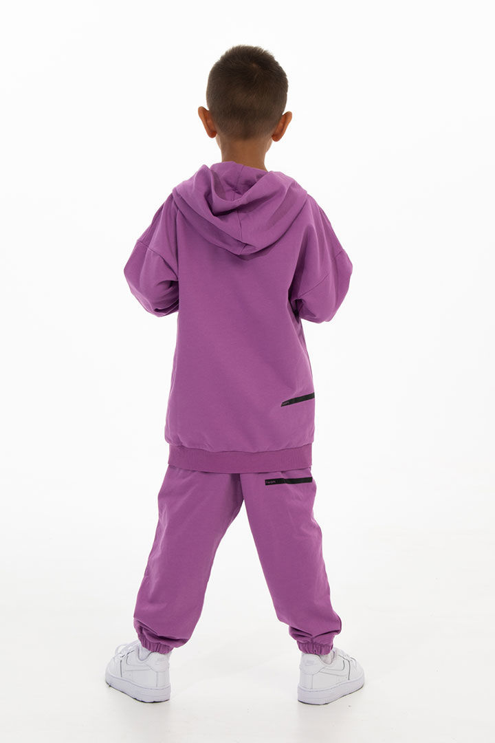 Picture of Kids Lightweight Hoodie-Purple