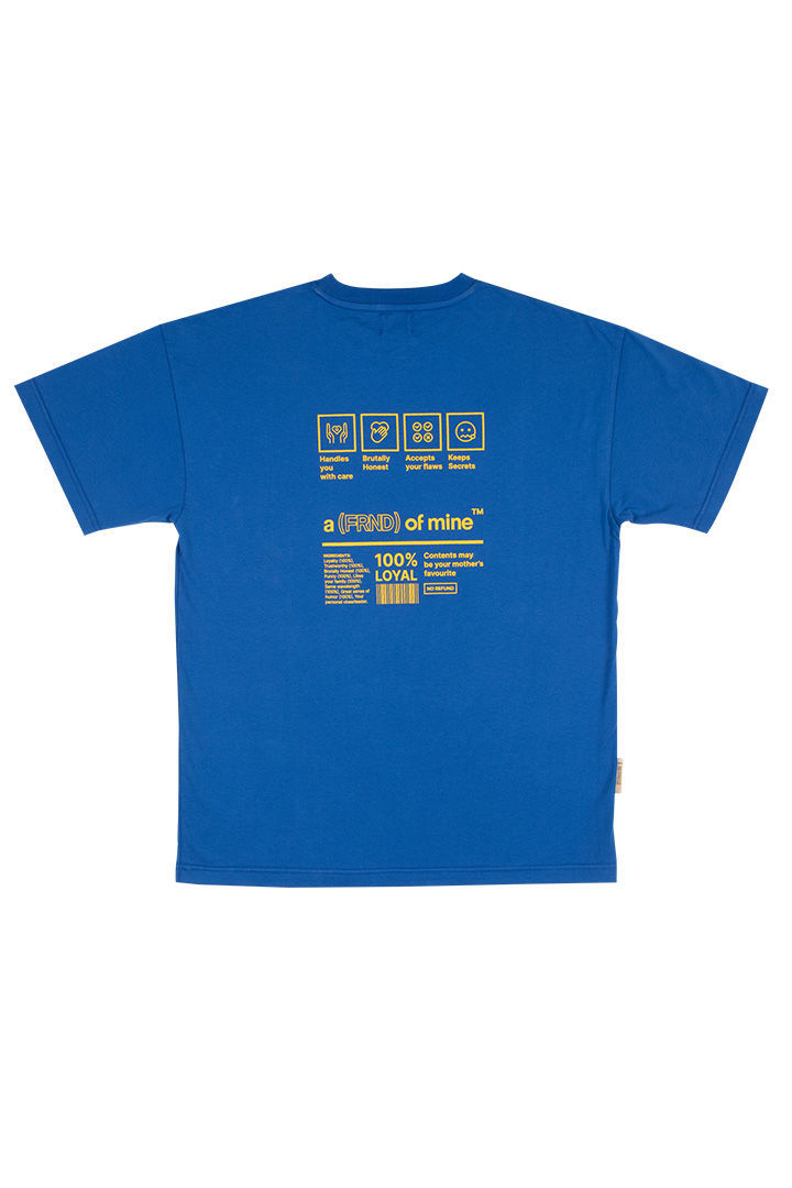Picture of FRND Label Tshirt-Blue