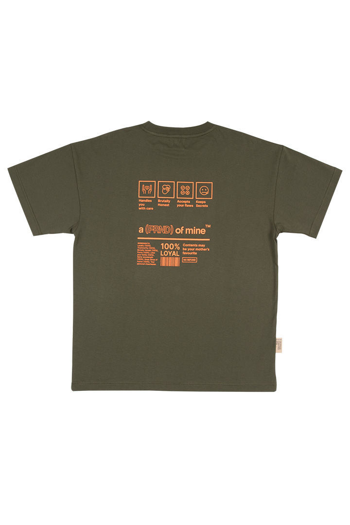 Picture of FRND Label Tshirt-Olive