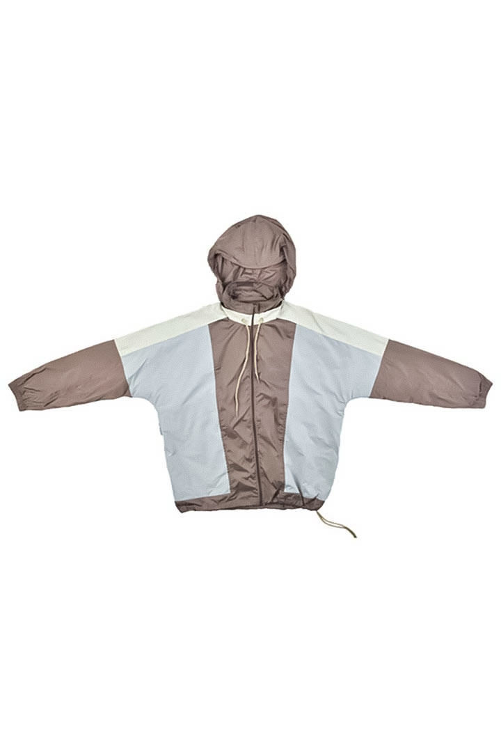 Picture of Frnd Tracksuit Jacket - Brown+Beige+Grey