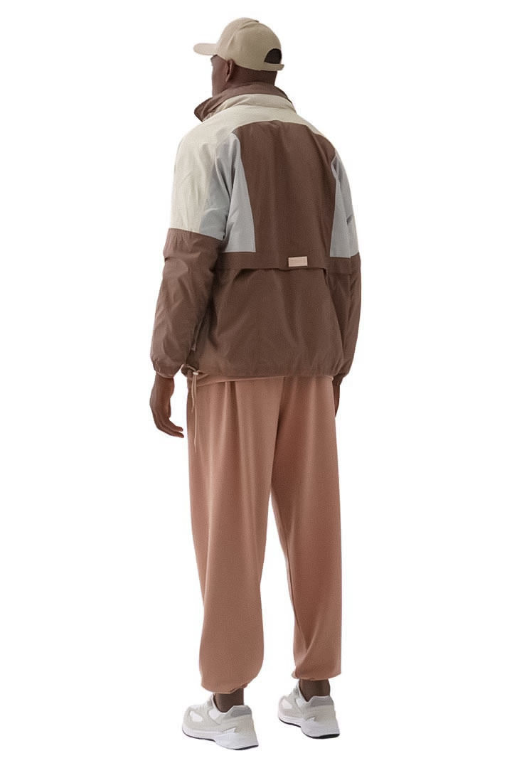 Picture of Frnd Tracksuit Jacket - Brown+Beige+Grey