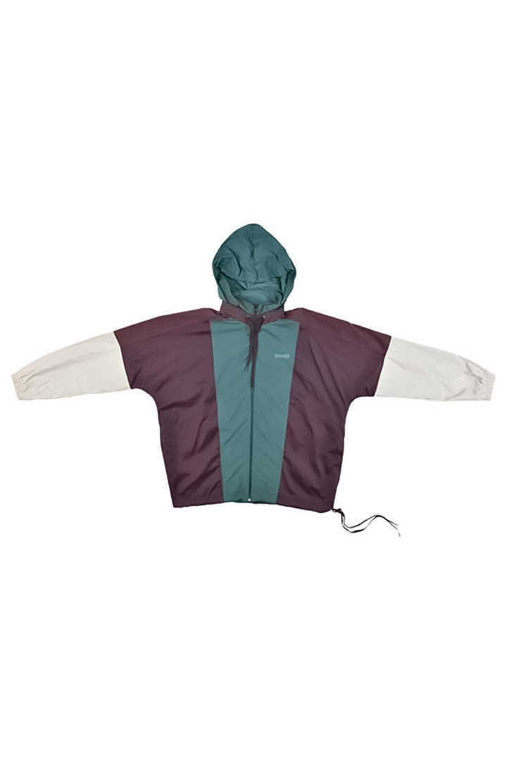 Picture of Frnd Tracksuit Jacket - Maroon & Green