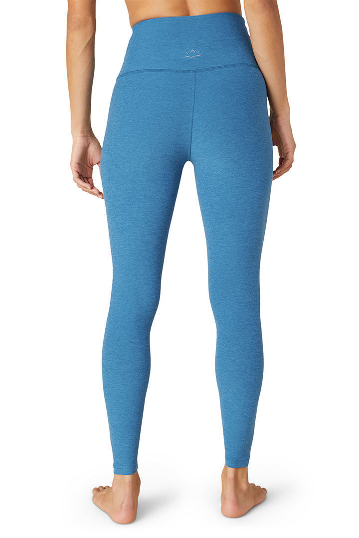 Picture of At Your Leisure High Waist Midi Legging-Gulf Stream Oceana