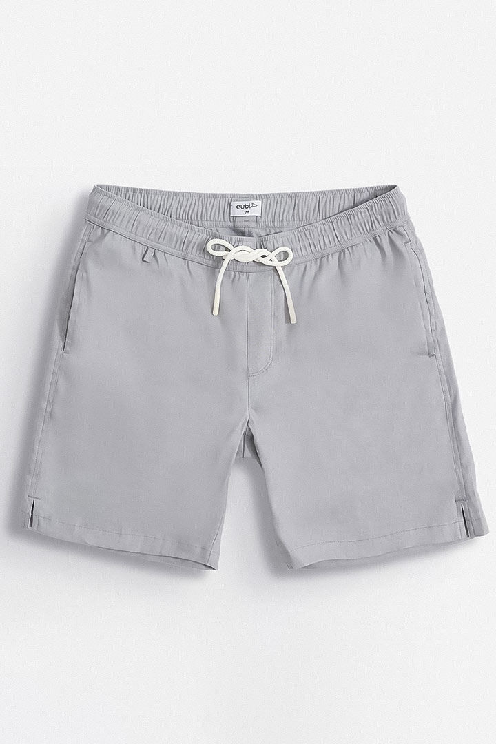 Picture of Linen Easy Shorts-Ash Grey