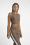 Picture of Compression Crop Top Sand