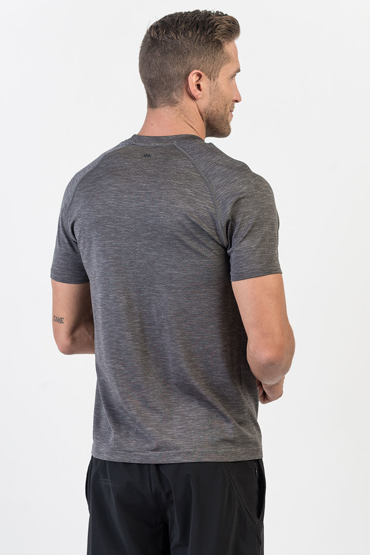 Picture of Reign Tech Short Sleeve -Asphalt Heather