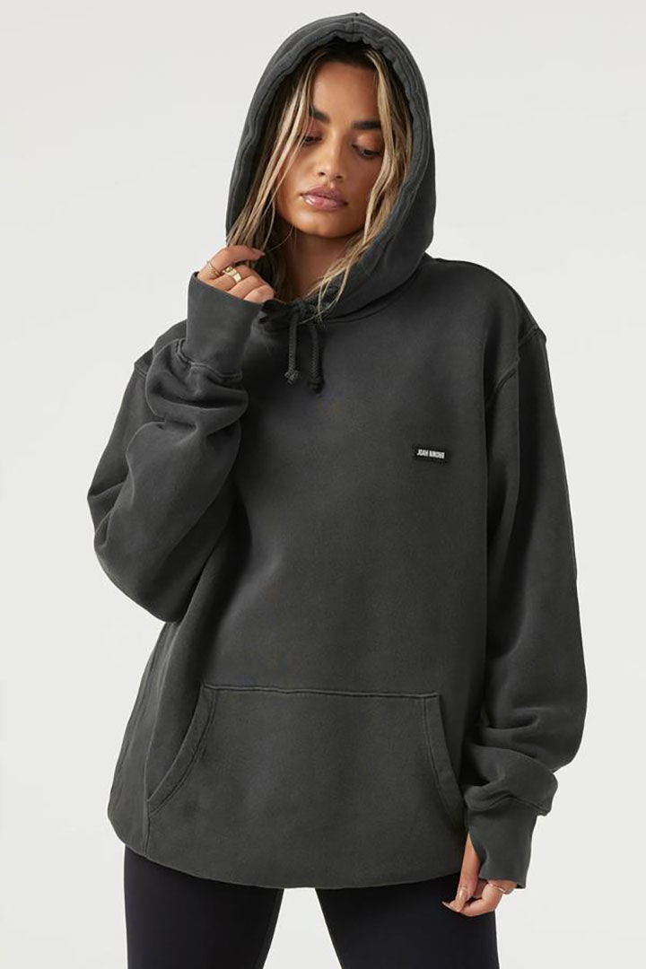Picture of Empire Pullover Hoodie-Washed Black