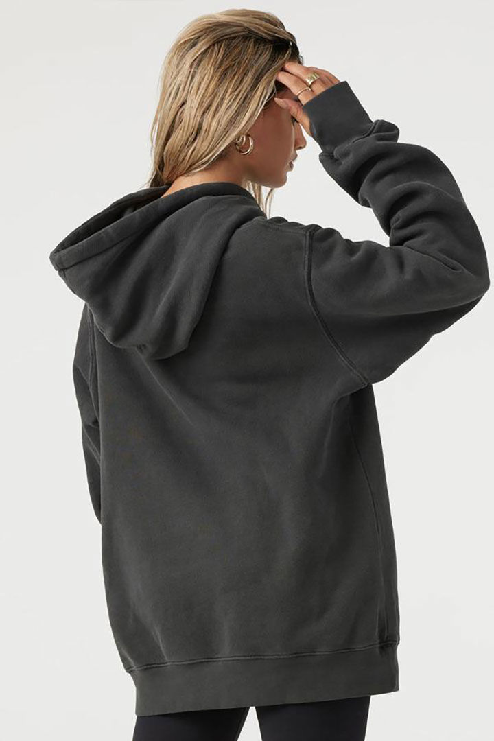 Picture of Empire Pullover Hoodie-Washed Black