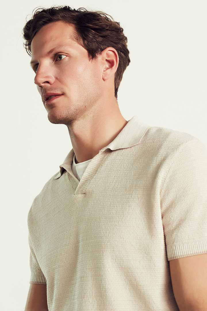 Picture of Collared Shirt-Beige