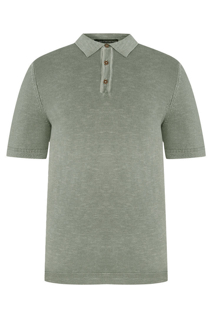 Picture of Cotton Polo-Khaki