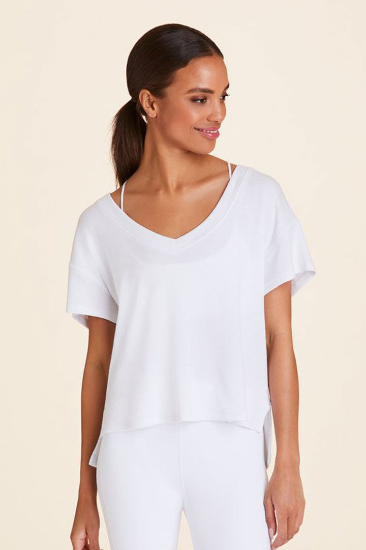 Picture of Indio Rib Tee-White