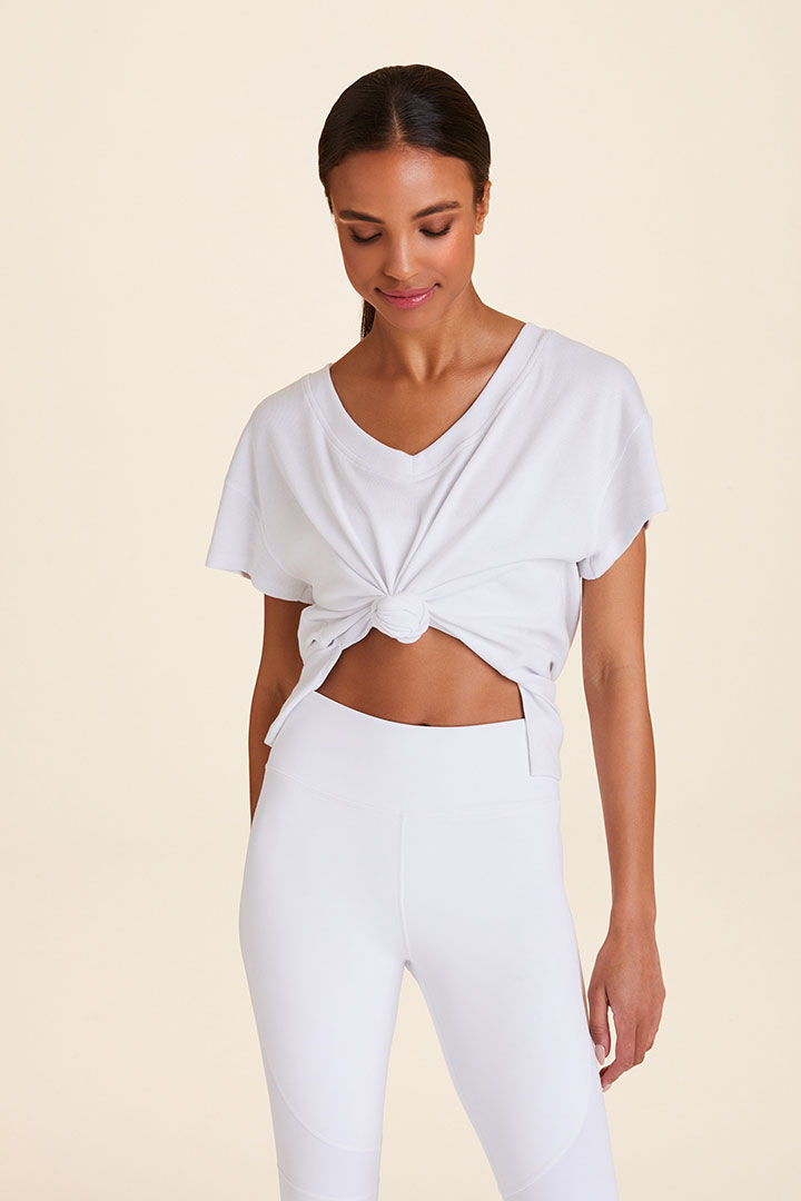 Picture of Indio Rib Tee-White